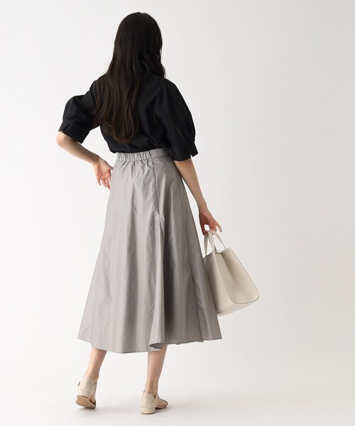 OPAQUE.CLIP(オペークドットクリップ)の「◆UVパフスリーブブラウス【イージーケア/洗濯機洗い可】(シャツ/ブラウス・レディース・ブラック/ブルー系7/ボルドー/ホワイト系その他3・34/36/38/40/42)」の13枚目の写真