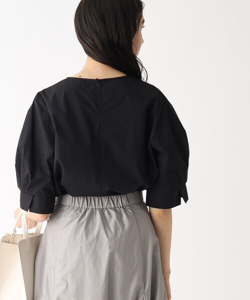 OPAQUE.CLIP(オペークドットクリップ)の「◆UVパフスリーブブラウス【イージーケア/洗濯機洗い可】(シャツ/ブラウス・レディース・ブラック/ブルー系7/ボルドー/ホワイト系その他3・34/36/38/40/42)」の15枚目の写真