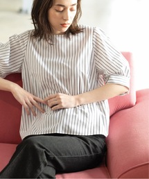 OPAQUE.CLIP | パフスリーブブラウス【UV/イージーケア/洗濯機洗い可】(シャツ/ブラウス)