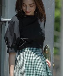 OPAQUE.CLIP | パフスリーブブラウス【UV/イージーケア/洗濯機洗い可】(シャツ/ブラウス)