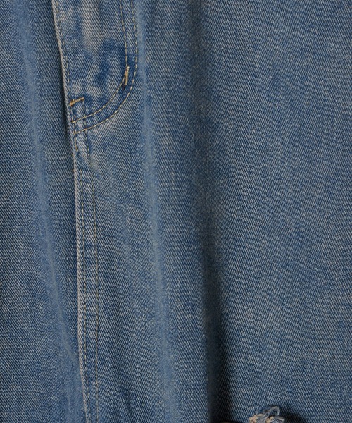 Chick(チック)の「Fringe Tight Mini Denim Skirt / フリンジタイトミニスカート 2026年春夏(デニムスカート・レディース・ブルー・S/M/L)」の11枚目の写真