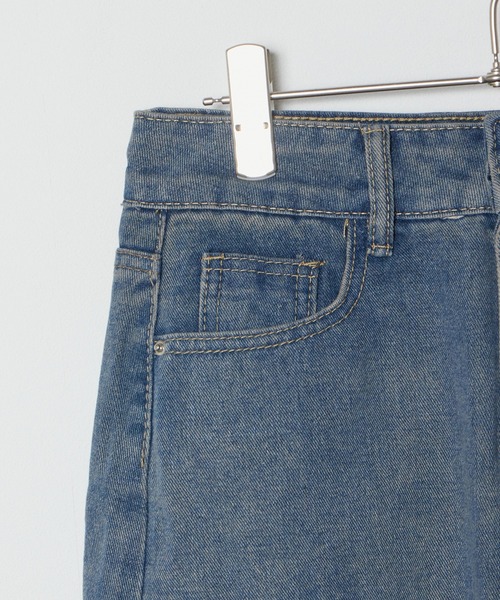 Chick(チック)の「Fringe Tight Mini Denim Skirt / フリンジタイトミニスカート 2026年春夏(デニムスカート・レディース・ブルー・S/M/L)」の7枚目の写真