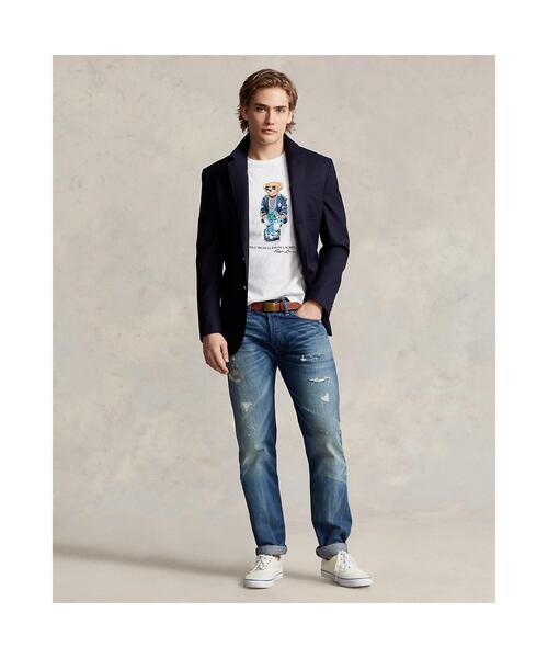 POLO RALPH LAUREN(ポロ ラルフ ローレン)の「カスタム スリム フィット Polo ベア ジャージー Tシャツ(Tシャツ/カットソー・メンズ・ホワイト・L/M/S/XL/XS/XXL)」の3枚目の写真