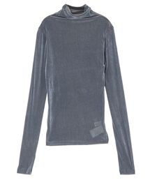 LAGUNAMOON | フロッキーハイネックプルオーバー(Tシャツ/カットソー)