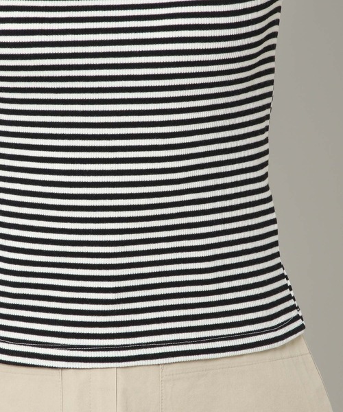 3.3 Field Trip （3.3フィールドトリップ）の「3.3 Field Trip／ボートネックノンスリブ 2965190（タンクトップ・レディース・ブラック/カーキ・FREE）」の19枚目の写真