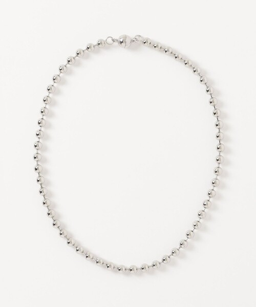 fredy emue（フレディエミュ）の「ボールチェーンマグネットネックレス（ネックレス・レディース・シルバー/ゴールド・FREE）」の7枚目の写真