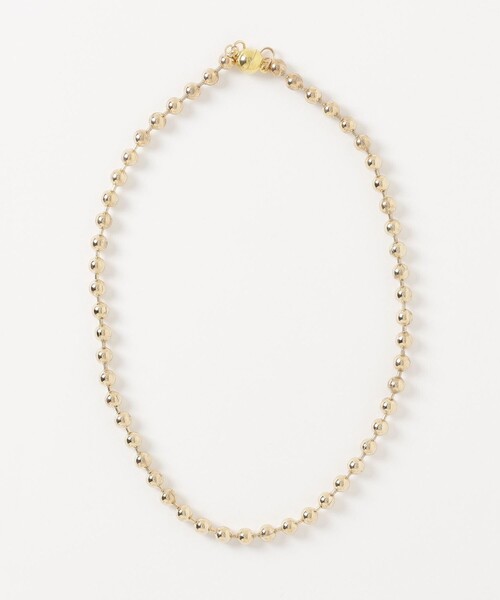fredy emue（フレディエミュ）の「ボールチェーンマグネットネックレス（ネックレス・レディース・シルバー/ゴールド・FREE）」の8枚目の写真