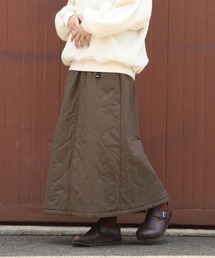 中綿キルトクライミングスカート