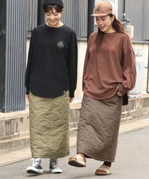 中綿キルトクライミングスカート