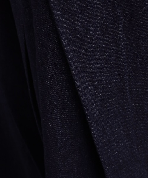 HARE（ハレ）の「ベルテッドワイドデニムパンツ(HARE)（デニムパンツ・メンズ・ブラック/インディゴブルー・SMALL/MEDIUM）」の17枚目の写真