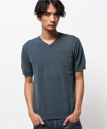 ivory court | 12G ストーンウォッシュニットTシャツ(ニット/セーター)