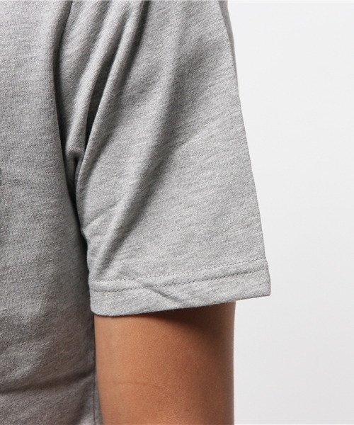 WEGO(ウィゴー)の「WEGO/ ファスナーボーダーポケットTシャツ(Tシャツ/カットソー・メンズ・ホワイト系その他/グレー/ホワイト・LARGE/MEDIUM)」の6枚目の写真