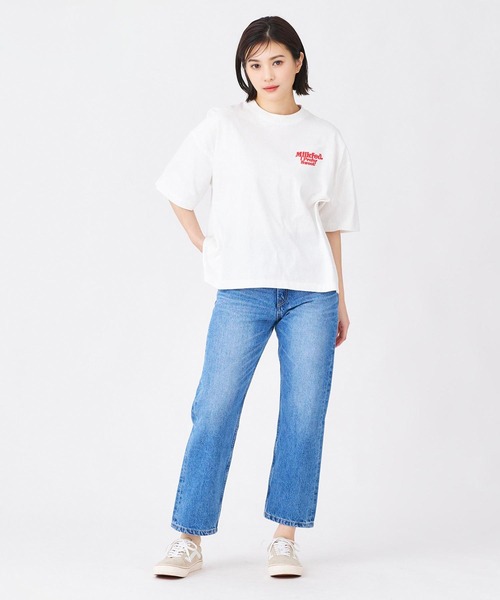 MILKFED.(ミルクフェド)の「I PREFER SWEET MILKFED. S/S TEE(Tシャツ/カットソー・レディース・オフホワイト/ライトブルー/ブラック・ONE SIZE)」の14枚目の写真
