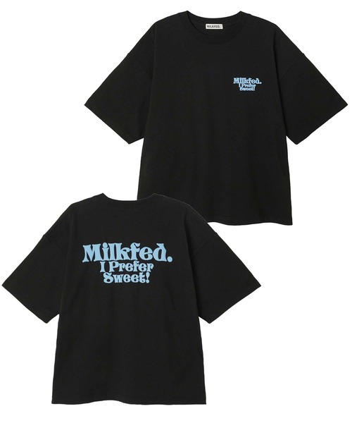 MILKFED.(ミルクフェド)の「I PREFER SWEET MILKFED. S/S TEE(Tシャツ/カットソー・レディース・オフホワイト/ライトブルー/ブラック・ONE SIZE)」の18枚目の写真