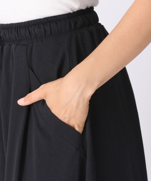 niko and...（ニコアンド）の「スウェットタックスカーチョ（スウェットパンツ・レディース・ライトグレー/ブラック/ベージュ/カーキ・MEDIUM/LARGE）」の6枚目の写真