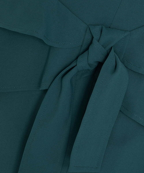 A de a.v.v（アードアー・ヴェ・ヴェ）の「ラッフルリボンマーメイドスカート（スカート・レディース・グリーン/サンドベージュ/ブラック・36/38）」の21枚目の写真