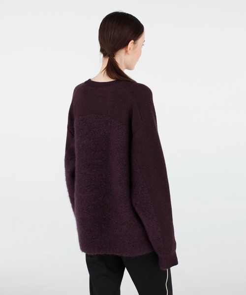 Y-3(ワイスリー)の「WINTER KNIT CRE(ニット/セーター・メンズ・パープル・SMALL/MEDIUM/LARGE/X-SMALL/XX-SMALL/X-LARGE)」の4枚目の写真