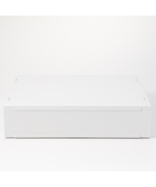 ポリプロピレンケース引き出し式・横ワイド・薄型 幅３７×奥行２６×高さ９ｃｍ Amazon.co.jp: 無印良品 収納ボックス ポリプロピレンケース