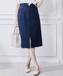 12Twelve Agenda | フロントファスナー両ポケタイトスカート(スカート)