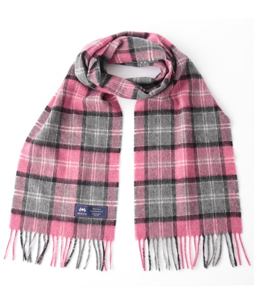 MOON ムーン MERINO WOOL STOLE メリノウールストール 25×190 cm