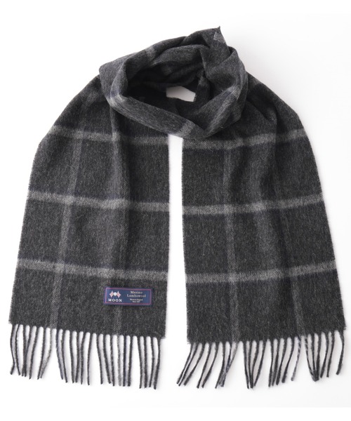 新作エフドットF. ピュアメリノウールストール セール】MOON ムーン MERINO WOOL STOLE メリノウールストール 25×190