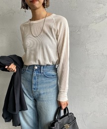 HANES | [HANES/ヘインズ] UNDIES サーマルクルーネックカットソー(Tシャツ/カットソー)