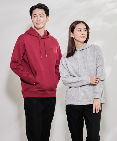 Arnold Palmer(アーノルドパーマー)の「スポンジング シェア スウェット フーディ(パーカー・レディース・ダークグレー/ブラック/ワインレッド・XS/LL/M/L/S)」の1枚目の写真