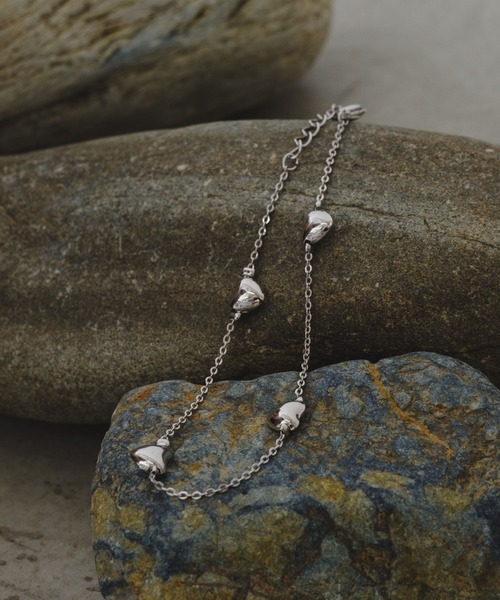 Kastane（カスタネ）の「【fiw.】ハートブレスレット（ブレスレット・レディース・シルバー/ゴールド・FREE）」の5枚目の写真