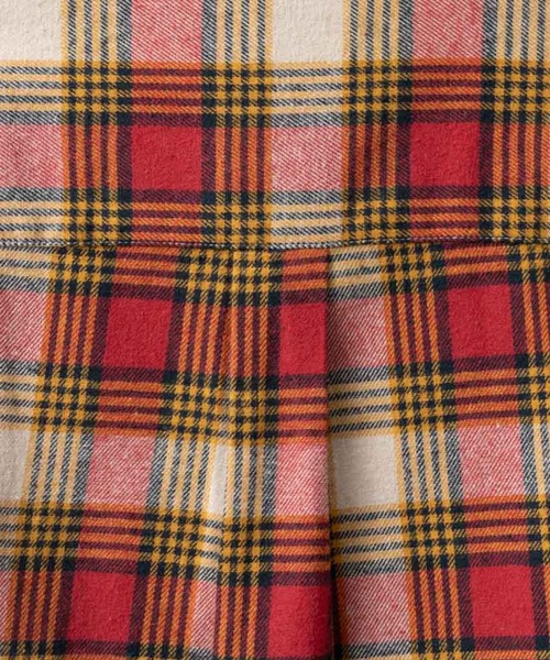 NAVY（ネイビー）の「ネルチェックシャツ（シャツ/ブラウス・メンズ・ネイビー/ブラウン/イエロー/カーキ/ベージュ/ブラック/チャコール/レッド・XL/L/M）」の13枚目の写真