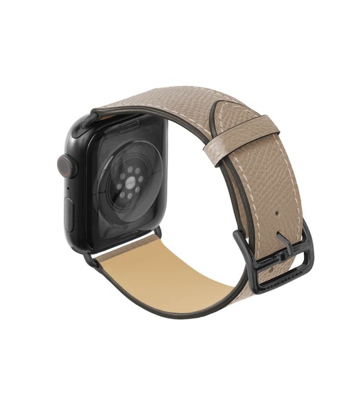 BONAVENTURA(ボナベンチュラ)の「ノービレ Apple Watch レザーバンド【44mm/45mm/46mm/49mm, M/Lサイズ】 (アダプター:ブラック)(デジタル腕時計・レディース・ブラック/ブラウン/ライトピンク/ベージュ系その他/ブルー系その他/チャコールグレー・FREE)」の10枚目の写真