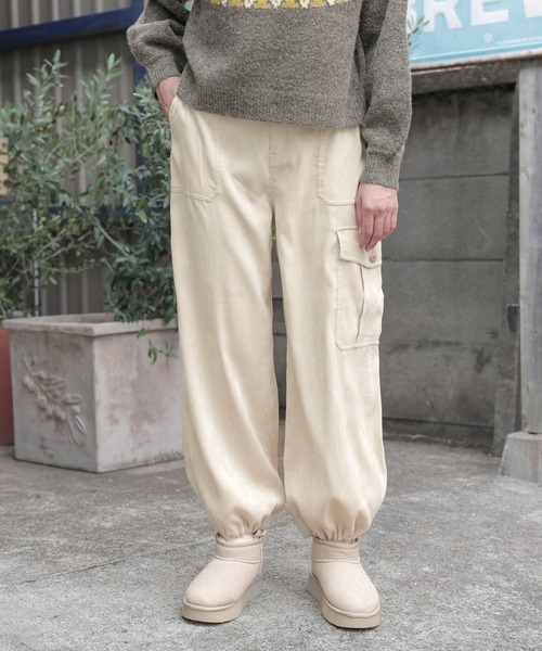 niko and...（ニコアンド）の「オリジナルフェイクムートンミニブーツ（ブーツ・レディース・ブラック/キャメル/その他1・MEDIUM/LARGE）」の11枚目の写真