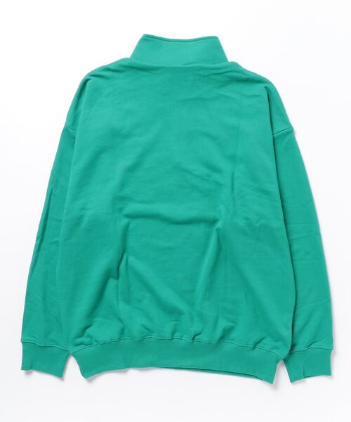 8(eight)(エイト)の「ロゴハーフジップ(スウェット・メンズ・グリーン系その他/ブラック/アッシュグレー/オフホワイト・LARGE/MEDIUM)」の5枚目の写真