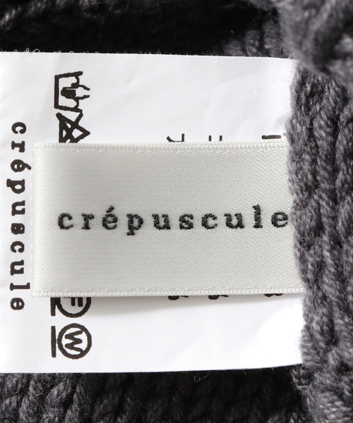 crepuscule（クレプスキュール）の「【CREPUSCULE / クレプスキュール】ニットキャップ（ニットキャップ/ビーニー・メンズ・ブラック/グレー/イエロー/チャコールグレー・FREE）」の12枚目の写真