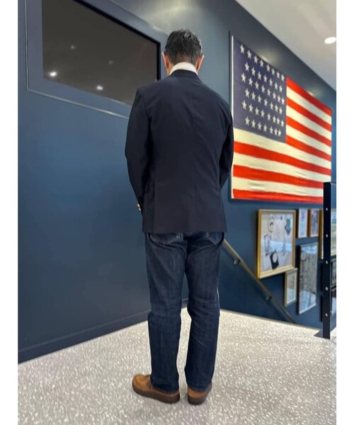 リジットデニム ファイブポケットパンツ（デニムパンツ）｜BROOKS