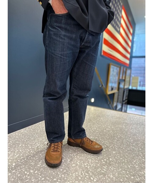 リジットデニム ファイブポケットパンツ（デニムパンツ）｜BROOKS