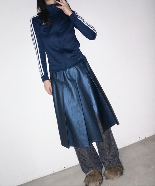 musubore(ムスボレ)の「flower jacquard-lace leggings PT / ジャガードレースフレアパンツ(その他パンツ・レディース・カーキ/ホワイト/チャコールグレー・0/1)」の16枚目の写真