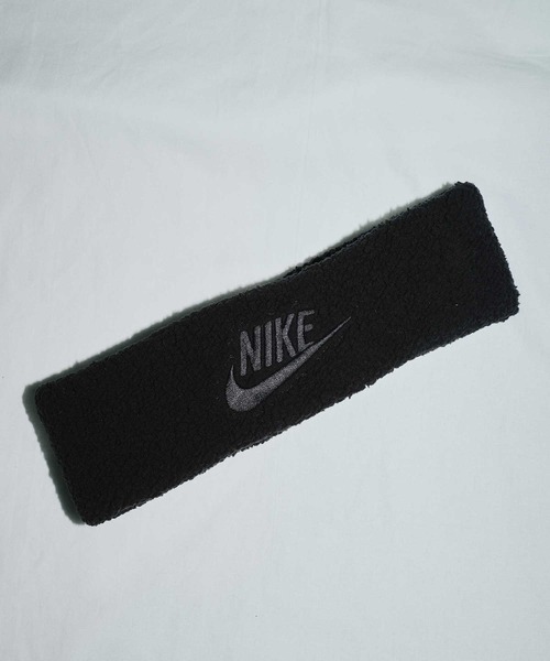 NIKE(ナイキ)の「NIKE ナイキ ウィメンズ ヘッドバンド シェルパ 【SP】(スポーツグッズ・レディース・ベージュ/ブラック・FREE)」の1枚目の写真