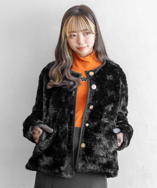 MARY QUANT（マリークワント）の「フェイクファーアソートボタン