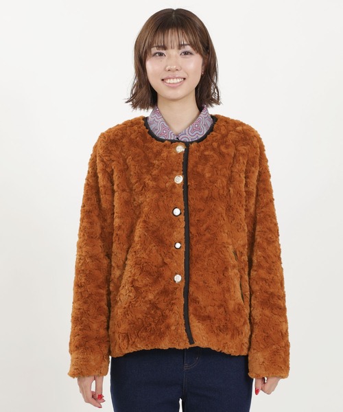 MARY QUANT（マリークワント）の「フェイクファーアソートボタン 