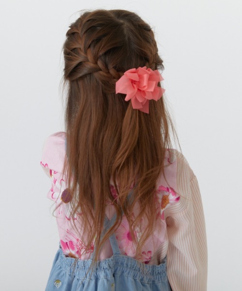 HAKKA KIDS（ハッカキッズ）の「リボンモチーフヘアゴム（ヘアゴム・キッズ・パープル/ピンク・FREE）」の4枚目の写真