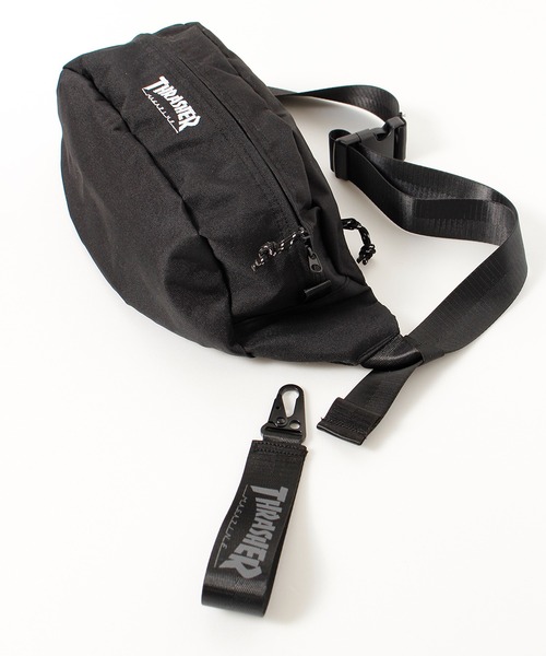 THRASHER（スラッシャー）の「【THRASHER/スラッシャー】ウエストバッグ（ボディバッグ/ウエストポーチ・メンズ・ブラック・ONE）」の11枚目の写真