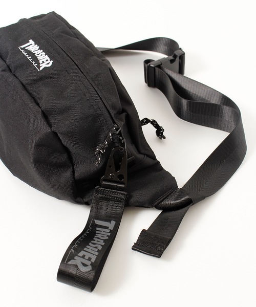 THRASHER（スラッシャー）の「【THRASHER/スラッシャー】ウエストバッグ（ボディバッグ/ウエストポーチ・メンズ・ブラック・ONE）」の10枚目の写真