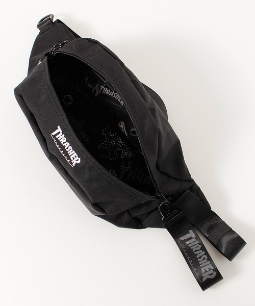 THRASHER（スラッシャー）の「【THRASHER/スラッシャー】ウエストバッグ（ボディバッグ/ウエストポーチ・メンズ・ブラック・ONE）」の15枚目の写真