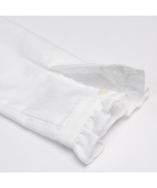 TOKYO SHIRTS(トウキョウシャツ)の「長袖ビジネスワイシャツ(シャツ/ブラウス・レディース・ホワイト・L/LL/M/S)」の4枚目の写真