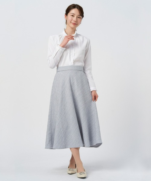 TOKYO SHIRTS(トウキョウシャツ)の「長袖ビジネスワイシャツ(シャツ/ブラウス・レディース・ホワイト・L/LL/M/S)」の7枚目の写真