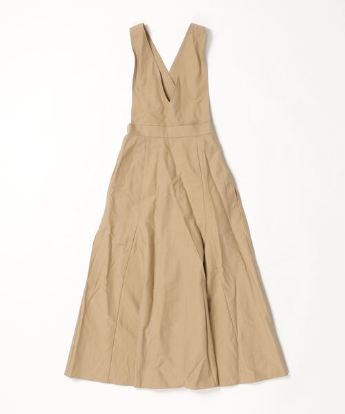 RITA(リタ)の「RITA/リタ COTTON LINEN 2WAY STRAP SKIRT コットンリネン2WAYストラップスカート(スカート・レディース・ベージュ・FREE)」の1枚目の写真