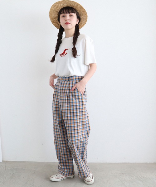 くらしを楽しむアイテム l'atelier savon（アトリエドサボン）の「○ちいさい春の du パンツ