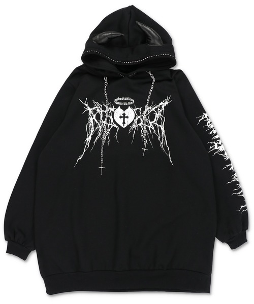 DARRDY（ダーディー）の「【DARRDY/ダーディー】デビルツノ付きフード