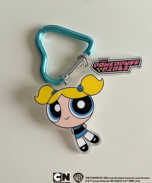 Me%（ミィパーセント）の「MPパワーパフ ガールズ ハートチャーム 994292（その他雑貨・レディース・グリーン/ブルー/レッド・FREE）」の2枚目の写真