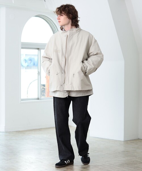 BEAMS モッズコート オリーブキルティングライナー付3WAY 送料無料
